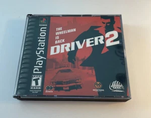 Driver 2 Playstation 1 PS1 CIB Black Label Komplett + Reg Card - Bild 1 von 8