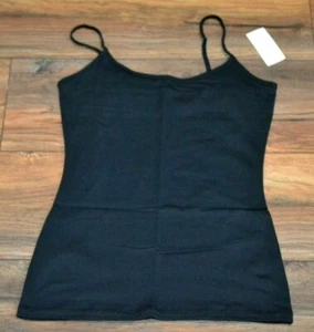 Black Fitted Cami Juniors' SO Authentic American Heritage The Perfect Cami - Picture 1 of 2