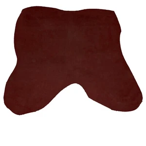 Glacier Wear Italian Cow Leather Suede Hide Burgundy lth9020 - Picture 1 of 4