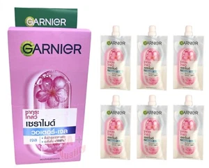 6 x 7 ml. Garnier Sakura Glow Ceramide Water Gel Repair Your Skin Barrier - Picture 1 of 7