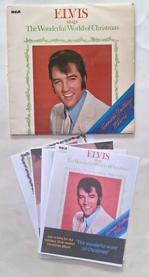 "Elvis Sings The Wonderful World of Christmas" LSP-4579, UK Import W/EXTRAS  - Image 1 of 4