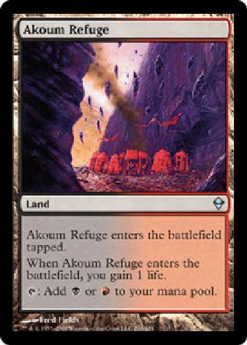 AKOUM REFUGE X4 4 4X Zendikar MTG Magic the Gathering Cards DJMagic - Image 1 of 1