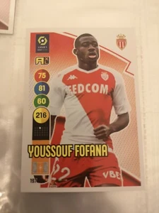 Youssouf Fofana As Monaco #197 Carte Foot Ligue 1 Panini Adrenalyn 2021 2022 - Picture 1 of 2