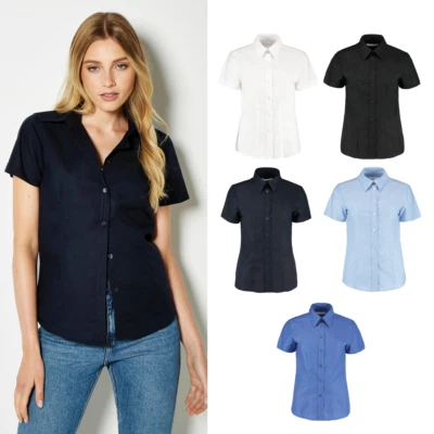 Kustom Kit Donne Workplace Oxford camicia a maniche corte KK360 Camicetta su mis - Immagine 1 di 4