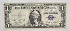 New Listing1935-B Silver Certificate $1 Blue Seal - Uncirculated Us Paper Money *0133