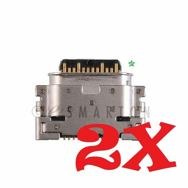 2X Motorola Moto G Stylus 5G 2021 XT2131 pieza de carga cargador conector base Foto 1 de 1