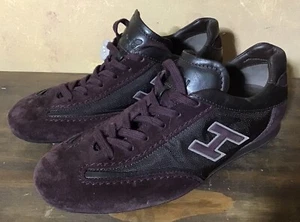 Hogan Herrenschuhe - Sneaker, US Größe 5 Made in Italy, Farbe Pflaume - Bild 1 von 9