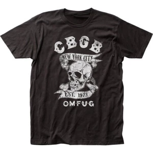 CBGB New York City Mens T Shirt Rock Music Classic Punk Club Band Tee New Black - Picture 1 of 2