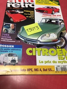 AUTO RETRO 205 1997 Citroën ID DS Porsche 924 Ferrai 288 GTO les utilitaires - Imagen 1 de 12