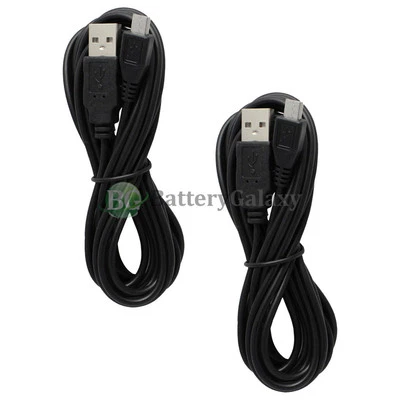 2 NEW Micro USB 10FT Charger Cable for Phone LG Optimus Zone 3 Stylo 2 Tribute 5 - Image 1 of 4