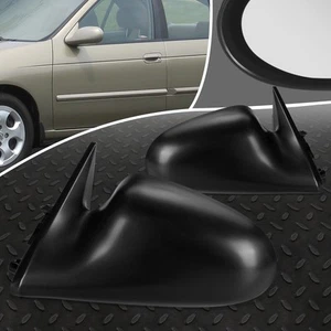FOR 95-99 NISSAN SENTRA 200SX PAIR OE STYLE MANUAL ADJUSTMENT SIDE DOOR MIRROR - Picture 1 of 7