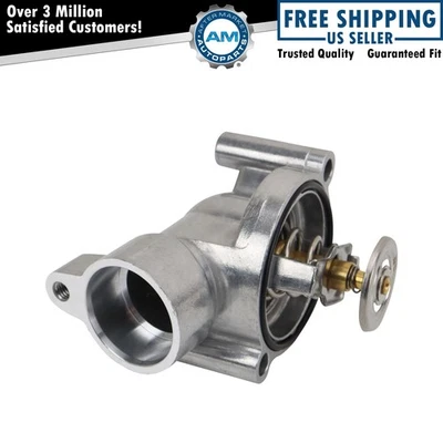 Верхний термостат с корпусом в сборе подходит для Cadillac 2004-2009 годов выпуска - Изображение 1 из 4