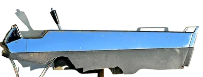 1965 1966 PONTIAC SHIFTER, HANDLE, AND CHROME CONSOLE 9779395 AUTOMATIC - Image 1 of 4