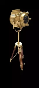 Strahler Maritim Stehlampe Vintage Theater Bühne Industrielampe Strahler - Bild 1 von 3