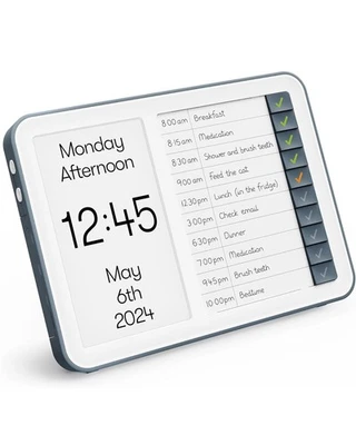 Day Hub - Dementia Clock with Daily Task Manager, HD Large Screen Digital Cal... - Image 1 of 4