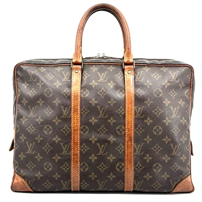 Auténtico maletín Louis Vuitton puerta documento viaje monograma bolso de negocios Foto 1 de 4