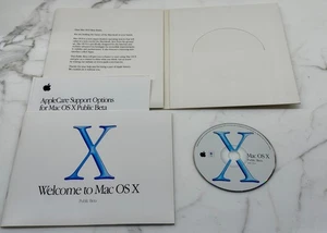 Mac OS X Public Beta Original Package - Picture 1 of 3