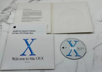 Mac OS X Public Beta Original Package - Image 1 of 3