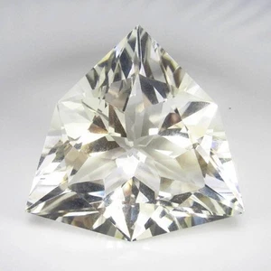 Quarzo Naturale Incolore 213,73 Ct Taglia Enorme Speciale Bellissimo Taglio Trilione-1542 - Foto 1 di 4