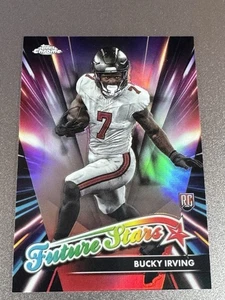 BUCKY IRVING 2024 TOPPS CHROME ROOKIE FUTURE STARS PINK REFRACTOR RC Q3976 - Picture 1 of 6