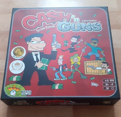 Cash 'N Guns 2nd Edition Party Boardgame - Image 1 of 4