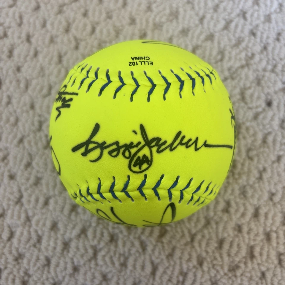 Cactus Jack Foundation Signed Softball PSA Auto Travis Scott Metro Boomin - Image 1 of 4