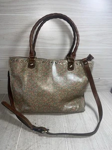 patricia nash zancona tote coral bouquet purse - Picture 1 of 9