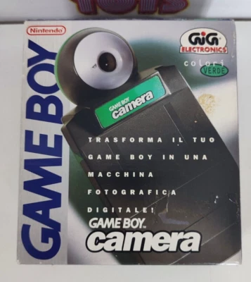 CAMERA VERDE GREEN GIG GAMEBOY NINTENDO ORIGINALE GAME BOY CLASSIC ACCESSORY - Immagine 1 di 4