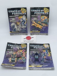 1986 Terrorcons Opened Sinnertwin Blot Cutthroat Rippersnapper G1 Transformers