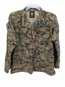 American Apparel Inc Herren Gr. Medium kurz Marines Hemd mehrfarbig Camouflage - Bild 1 von 6