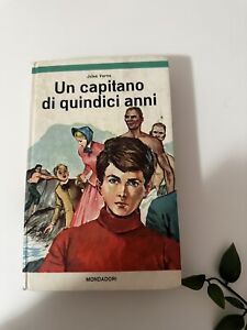 UN CAPITANO DI QUINDICI ANNI Di GIULIO VERNE Prima Edizione 1966 O1
