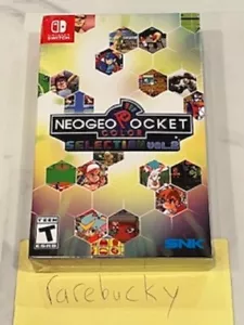 NeoGeo Pocket Color Selection Vol. 2 Steelbook Edition (Switch) NEW SEALED LRG! - Picture 1 of 2