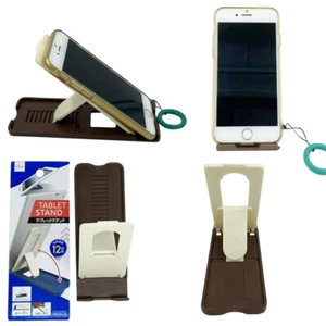 1x Universal Adjustable Folding Mobile Phone Holder Stand Desk Tablet Portable - Picture 1 of 10