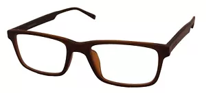 Converse Mens Tortoise Plastic Rectangle Eyewear Frame Q052 54mm - Picture 1 of 10