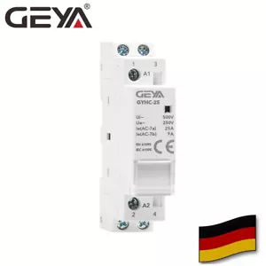 GEYA AC Contactor contattore di installazione contattore relè di commutazione contatore di potenza 2P 25A - Foto 1 di 18