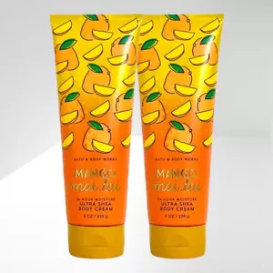 2er PACK BATH & BODY WORKS MANGO MAI TAI ULTRA SHEA CREME KÖRPERLOTION GROß - Bild 1 von 3