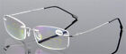 Men 3 Zones Multifocal Progressive Rectangle Flexible Titanium Reading Glasses