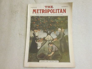 1912 The Metropolitan 26 #2 Life Insurance mag Planting the Tree Reaping Fruit - Picture 1 of 10