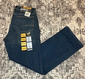 Ariat Men's Rebar M4 Relaxed DuraStretch Boot Cut Jeans 10016221 - Picture 1 of 5