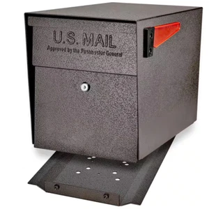 Locking Post-Mount Mailbox with High Security Reinforced Patented Locking System - Picture 1 of 12