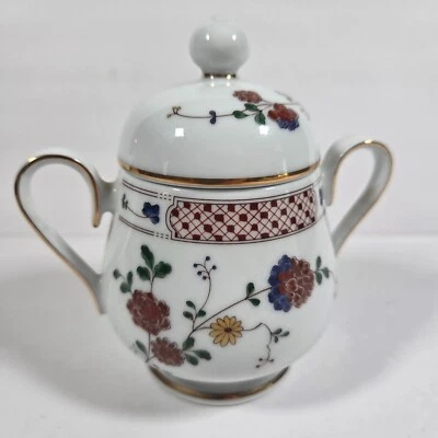 Noritake Sugar Bowl Nanking Porcelain Ireland Floral 6 3/8 NO Lid - image 1 of 4