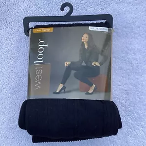 WEST LOOP FLEECE LINED LEGGING, SIZE L/XL, BLACK TEXTURED - NEW IN PACKAGE - Picture 1 of 2