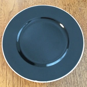 Royal Albert Masquerade side plate bread & butter plate black 1960s 6 1/4” diam - Picture 1 of 6