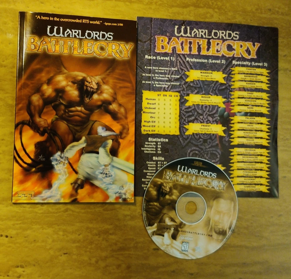 Warlords Battlecry (PC, 2000) ~NO BOX~ - Image 1 of 1