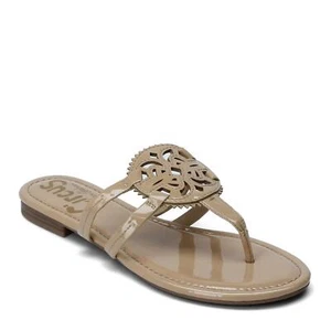 Circus NY by Sam Edelman Women's Canyon Flat Sandal 7.5 Almond - Picture 1 of 6