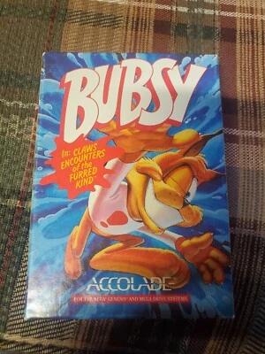 Bubsy in Claws Encounters of the Furred Kind (Sega Genesis, 1993) - Image 1 of 2