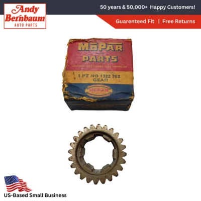 1953-1958 Dodge, Plymouth, Chrysler, DeSoto Transmission Clutch Gear 1322762 NOS - Image 1 of 4