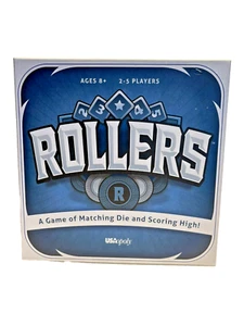 Rodillos - Juego de Mesa de Matching Die & Scoring High Ages 8+ por USAopoly Completo - Imagen 1 de 4