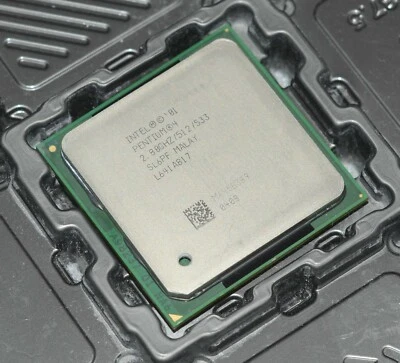 Intel Pentium 4 2.8 GHz 533 MHz 512KB Socket 478 SL6PF free shipping - Image 1 of 4
