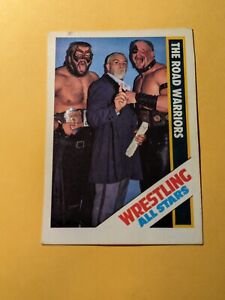 1985 wrestling all stars #35 The Road Warriors Authentic Vintage WWF Champs RARE